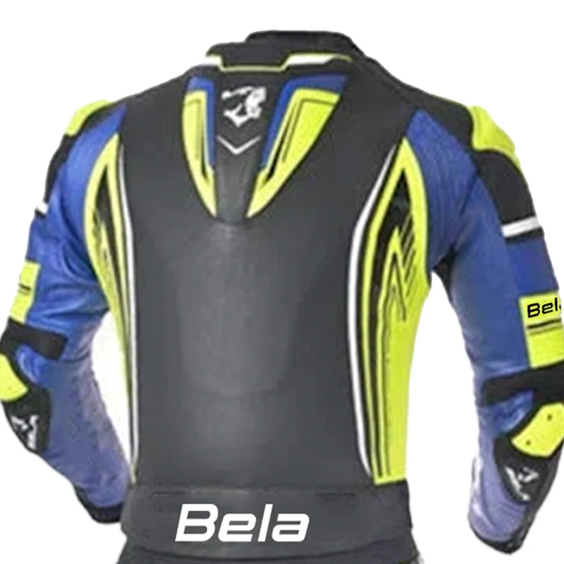 BELA BEAST 2 PC MONO DE MOTO NEGRO BLANCO AMARILLO FLUOR AZUL