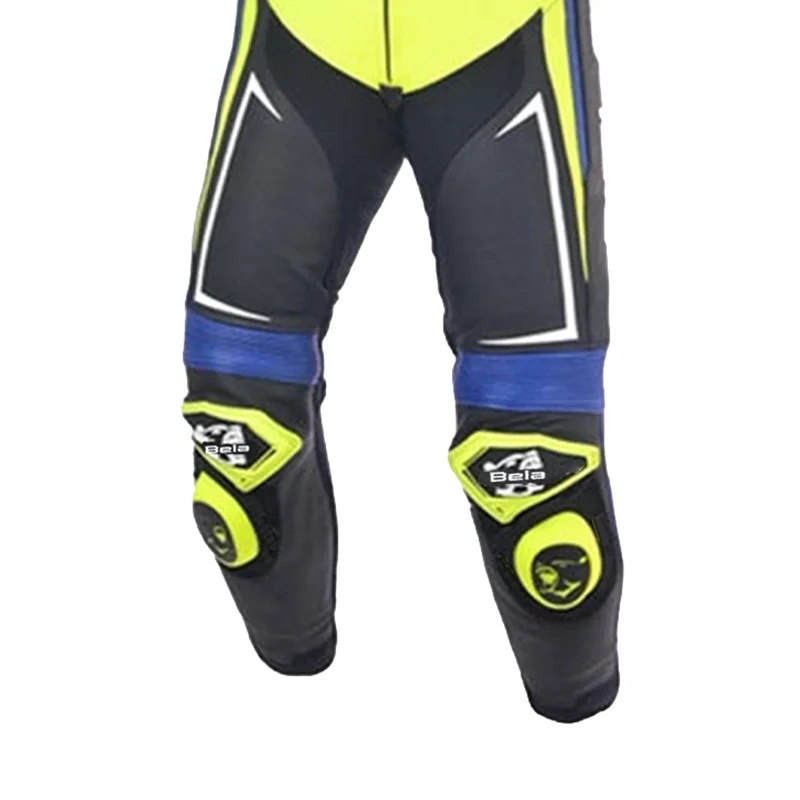 BELA BEAST 2 PC MONO DE MOTO NEGRO BLANCO AMARILLO FLUOR AZUL