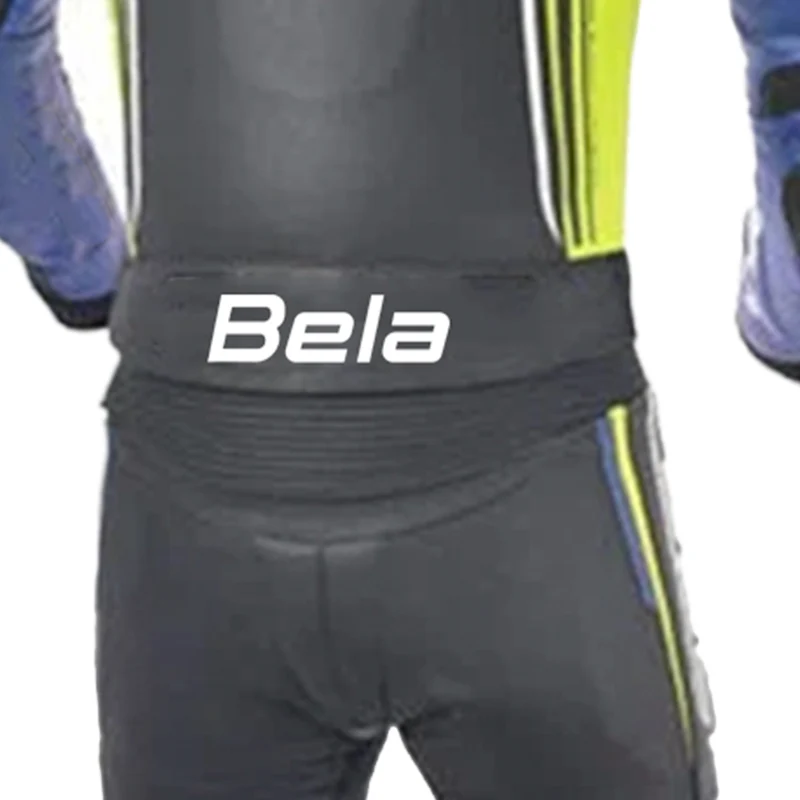 BELA BEAST 2 PC MONO DE MOTO NEGRO BLANCO AMARILLO FLUOR AZUL