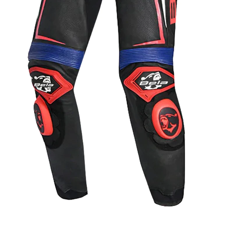 BELA BEAST 2 PC MONO DE MOTO NEGRO BLANCO AZUL ROJO