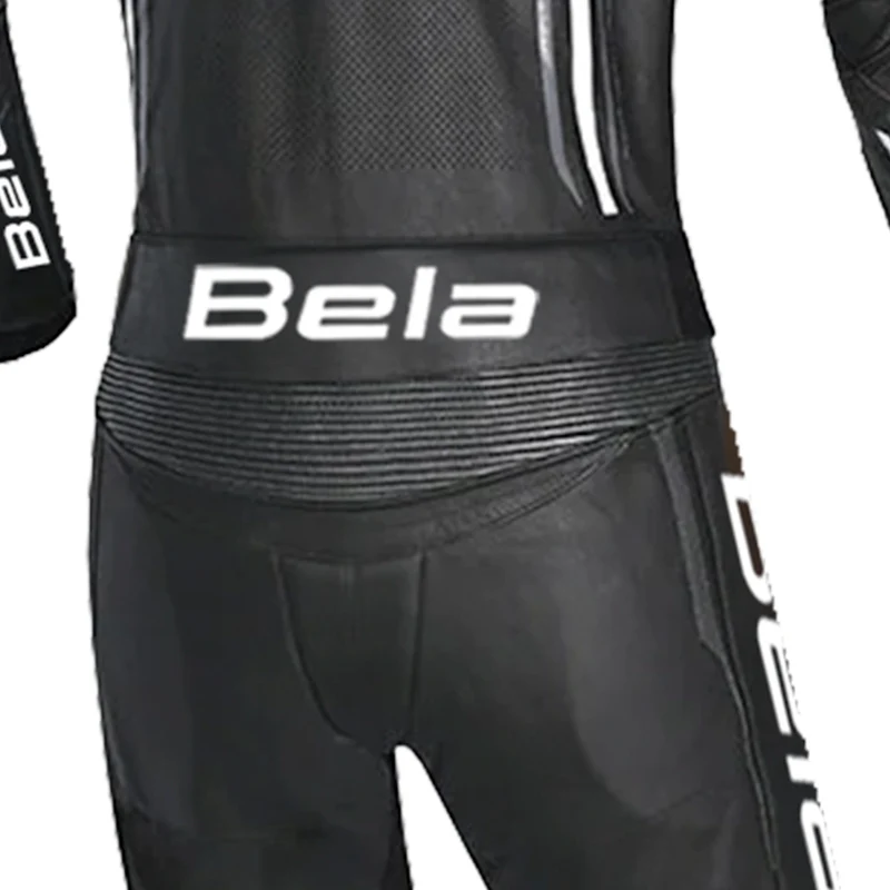BELA BEAST 2 PC MONO DE MOTO NEGRO ANTRACITA BLANCO