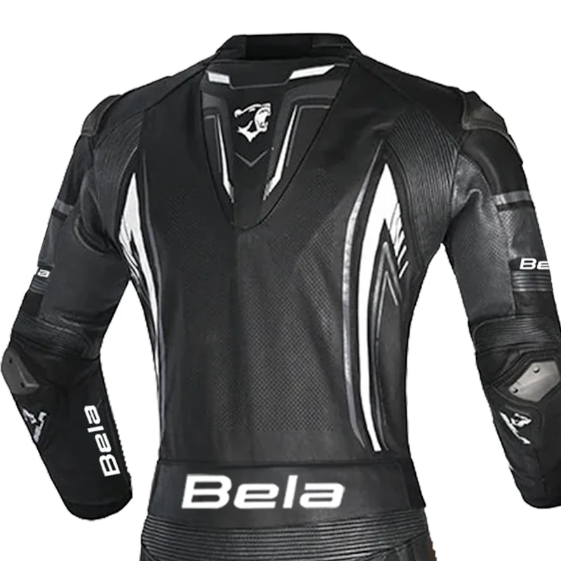 BELA BEAST 2 PC MONO DE MOTO NEGRO ANTRACITA BLANCO