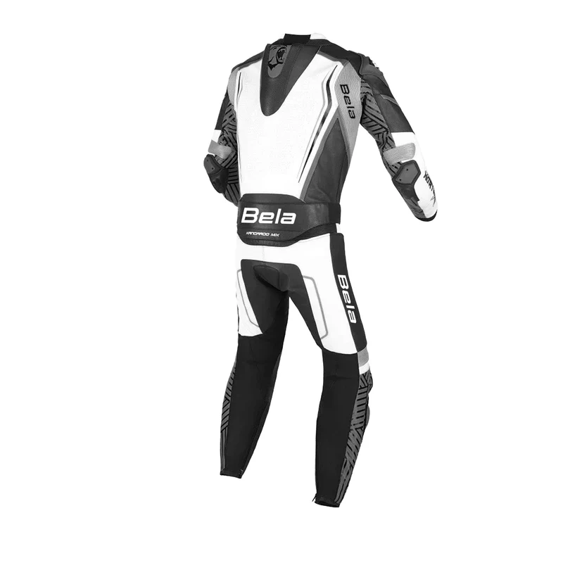 BELA NORTH STAR 2 PC MONO DE MOTO NEGRO BLANCO