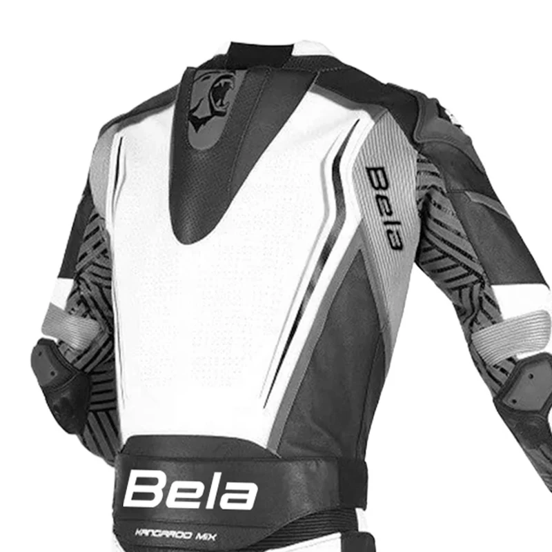 BELA NORTH STAR 2 PC MONO DE MOTO NEGRO BLANCO