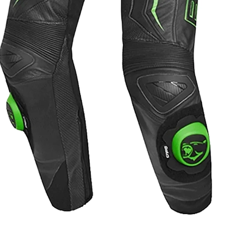 BELA ROCKET MIX KANGROO 2 PC MONO DE MOTO HOMBRE PIEL NEGRO VERDE