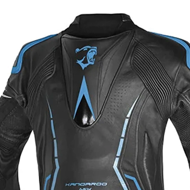 BELA ROCKET MIX KANGROO 2 PC MONO DE MOTO HOMBRE PIEL NEGRO AZUL