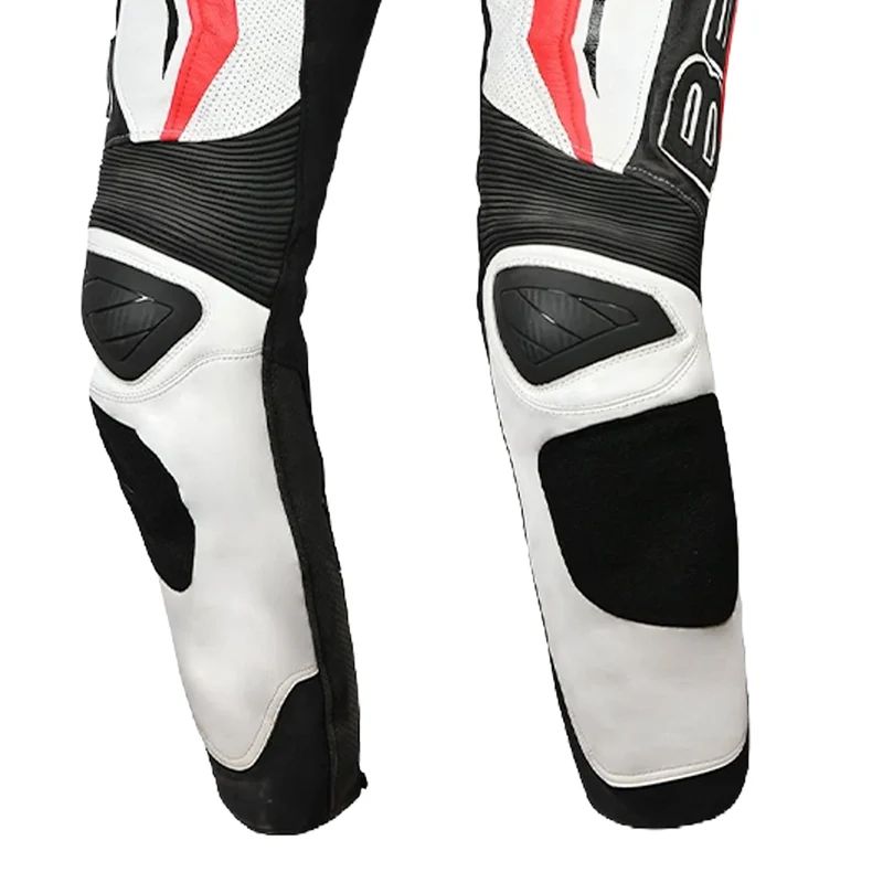 BELA ROCKET MIX KANGROO 2 PC MONO DE MOTO HOMBRE NEGRO BLANCO ROJO