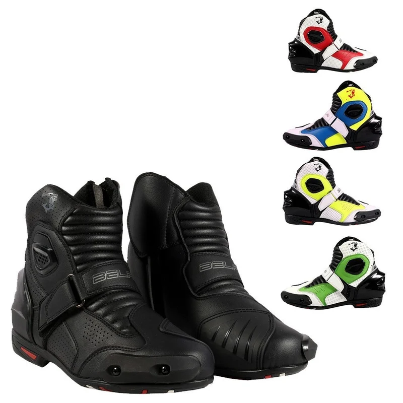 BELA FASTER BOTAS DE MOTO PIEL NEGRO