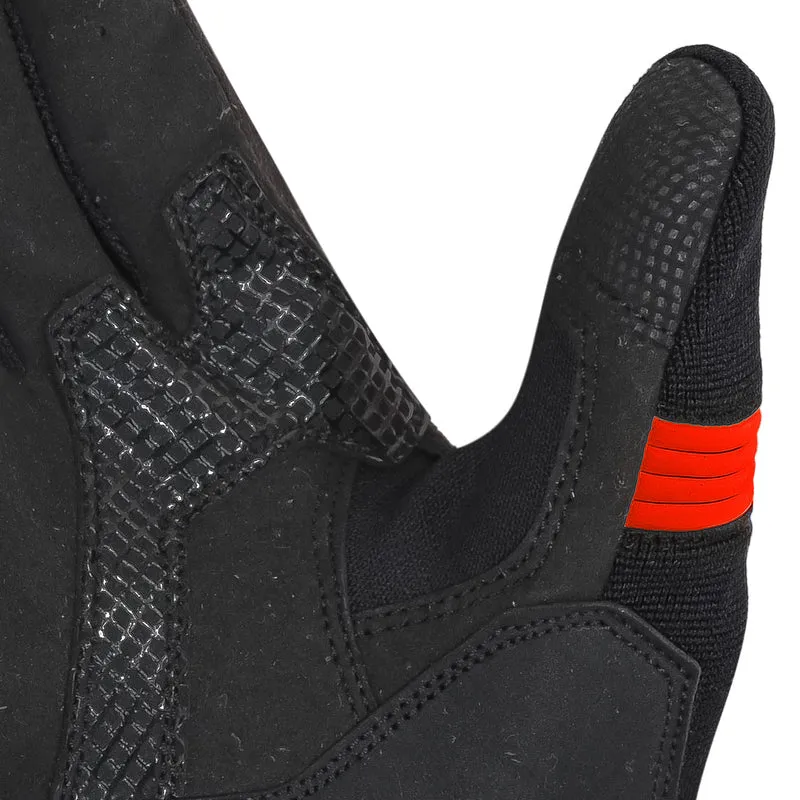 SHUA PROTON GUANTES DE MOTO NEGRO ROJO