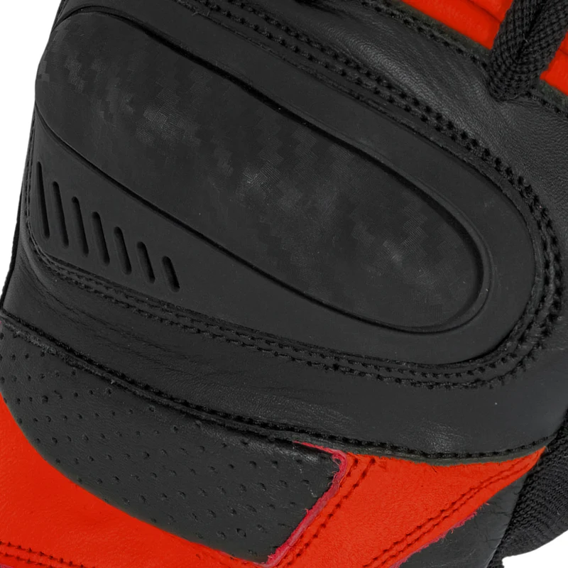 SHUA PROTON GUANTES DE MOTO NEGRO ROJO