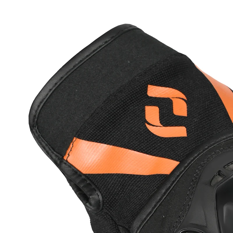 SHUA SHOT GUANTES DE MOTO TEXTILE HOMBRE NEGRO NARANJA