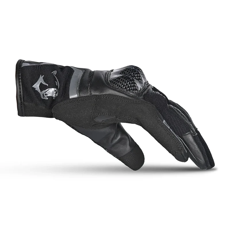BELA AIR FLOW GUANTES DE MOTO DE PIEL MUJER NEGRO