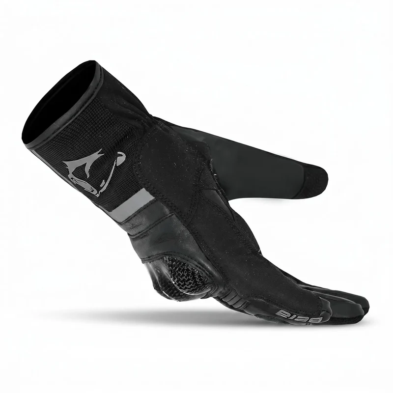 BELA AIR FLOW GUANTES DE MOTO DE PIEL NEGRO