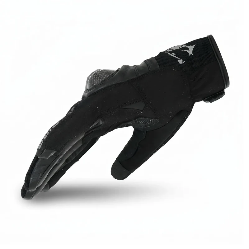 BELA AIR FLOW GUANTES DE MOTO DE PIEL NEGRO