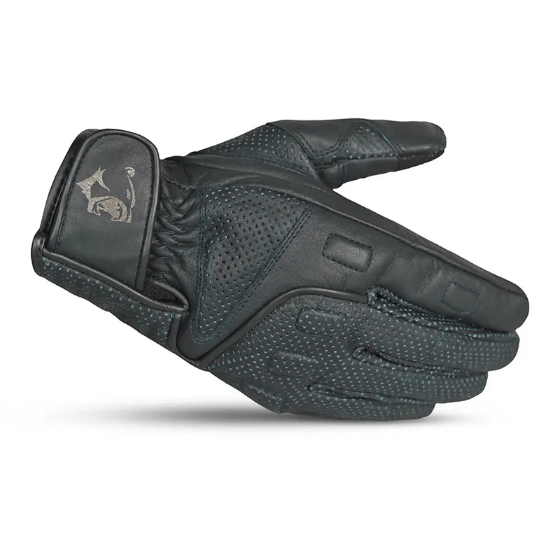BELA APOLO GUANTES DE MOTO PIEL VERANO NEGRO