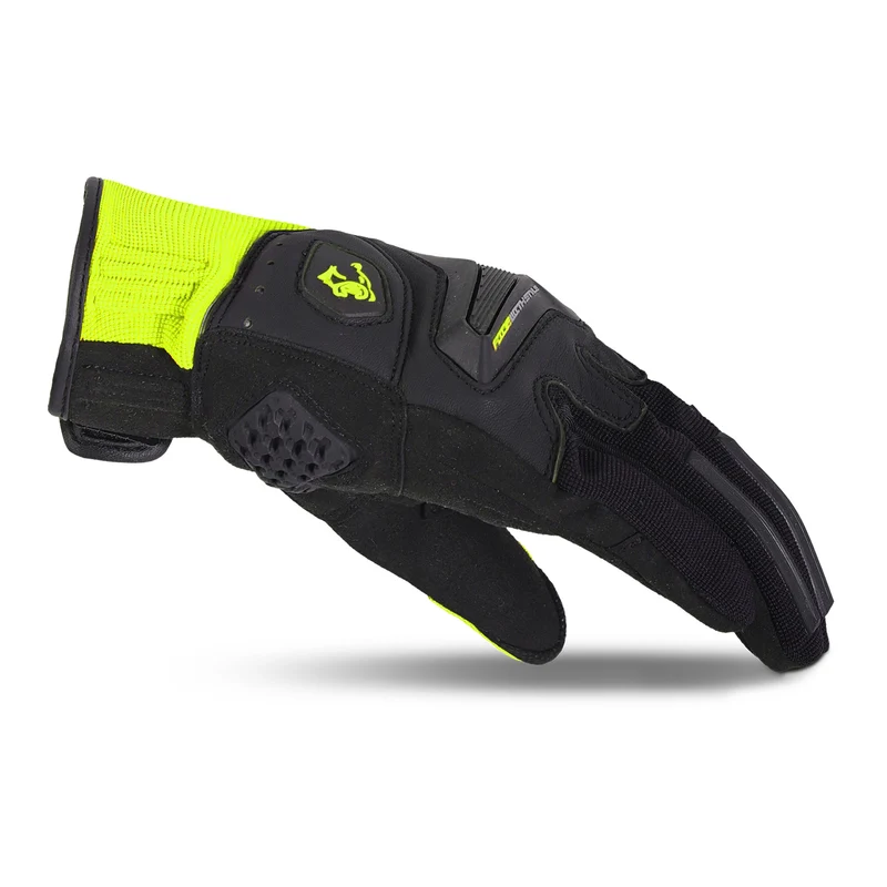 BELA STAR GUANTES DE MOTO TEXTIL AMARILLO NEGRO