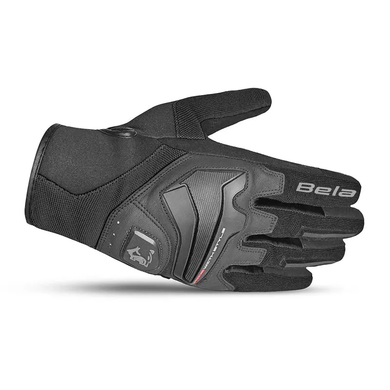 BELA STAR GUANTES DE MOTO TEXTIL NEGRO
