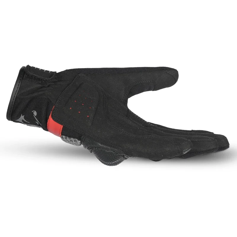 BELA HERO AIR GUANTES DE MOTO TEXTILE HOMBRE NEGRO GRIS ROJO