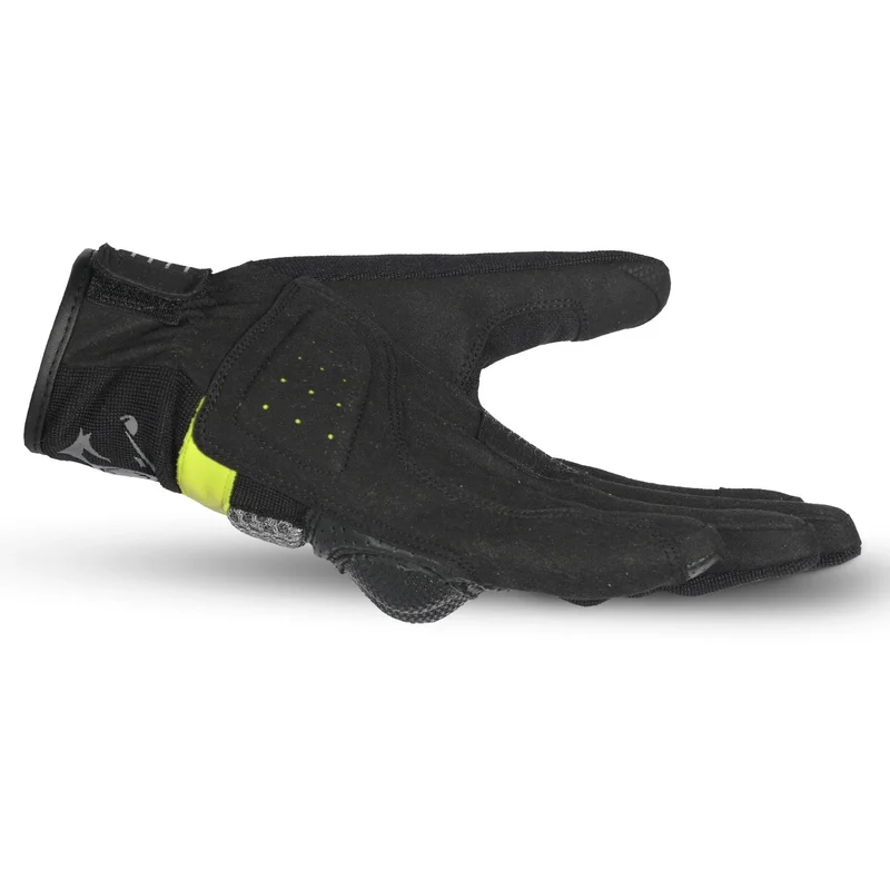 BELA HERO AIR GUANTES DE MOTO TEXTILE HOMBRE NEGRO GRIS AMARILLO FLOU