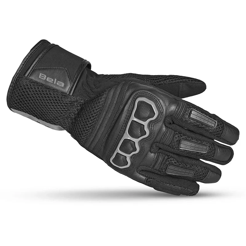 BELA TWIX MAN GUANTES DE MOTO TEXTIL NEGRO GRIS