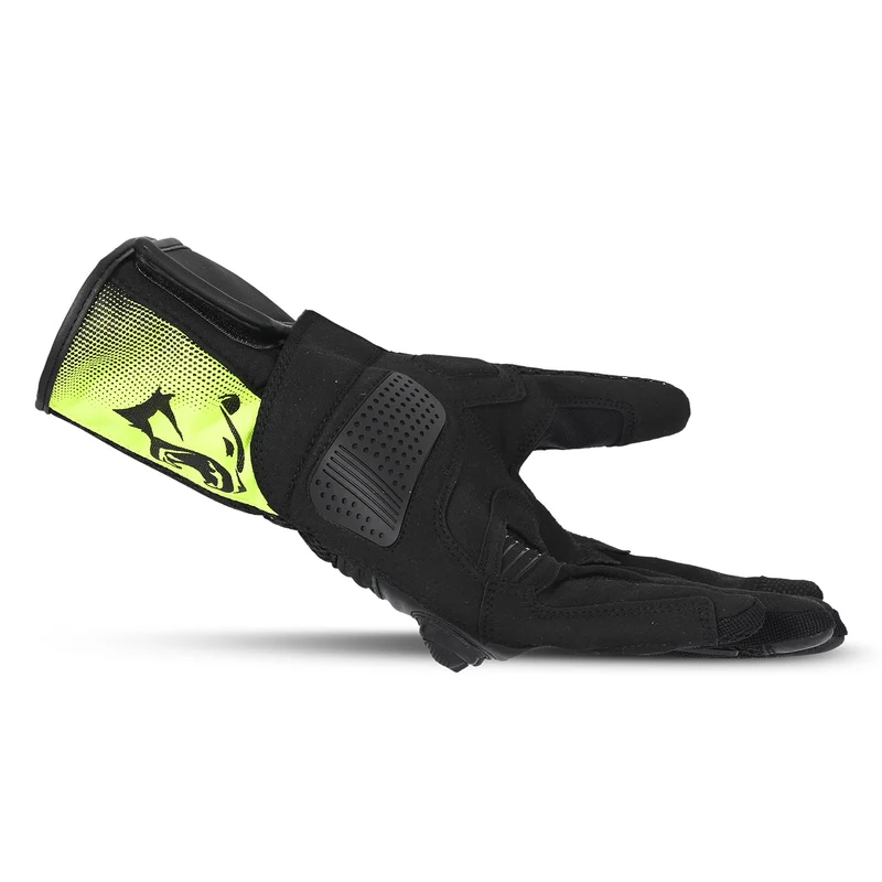 BELA TWIX MAN GUANTES DE MOTO TEXTIL NEGRO AMARILLO FLUO