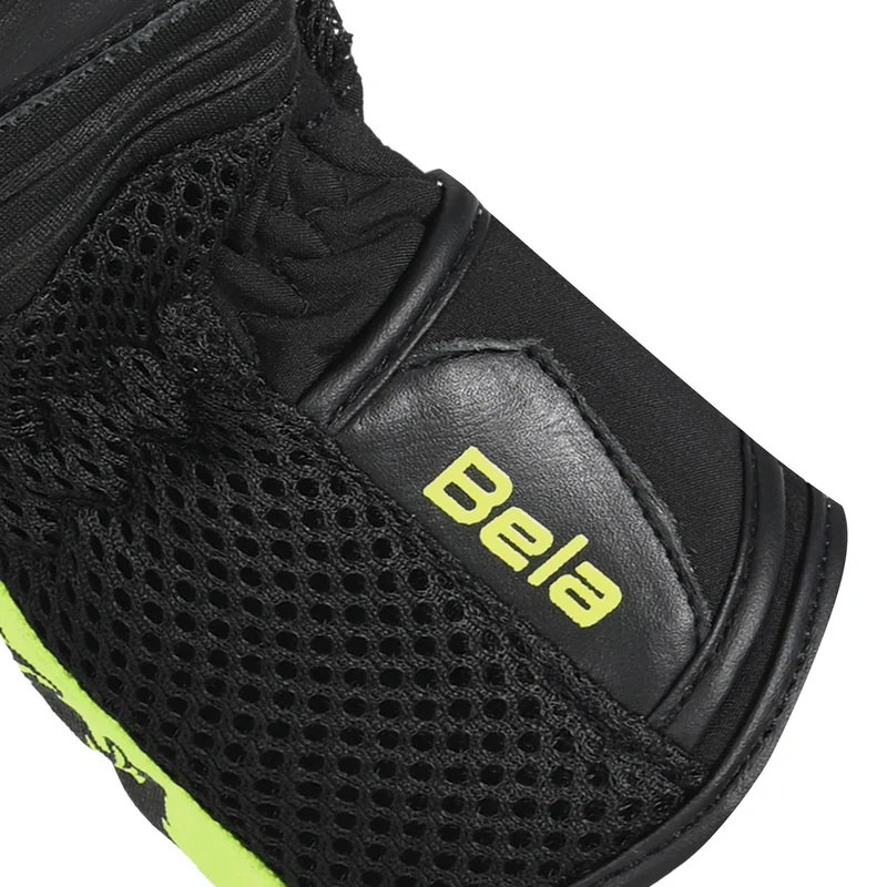 BELA TWIX MAN GUANTES DE MOTO TEXTIL NEGRO AMARILLO FLUO