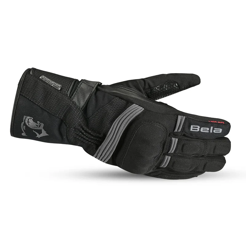 BELA STORM WINTER WP TEXTIL GUANTES DE MOTO DE MUJER NEGRO GRIS