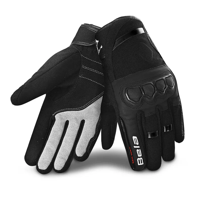 BELA TRACKER WINTER WP GUANTES DE MOTO TEXTIL NEGRO