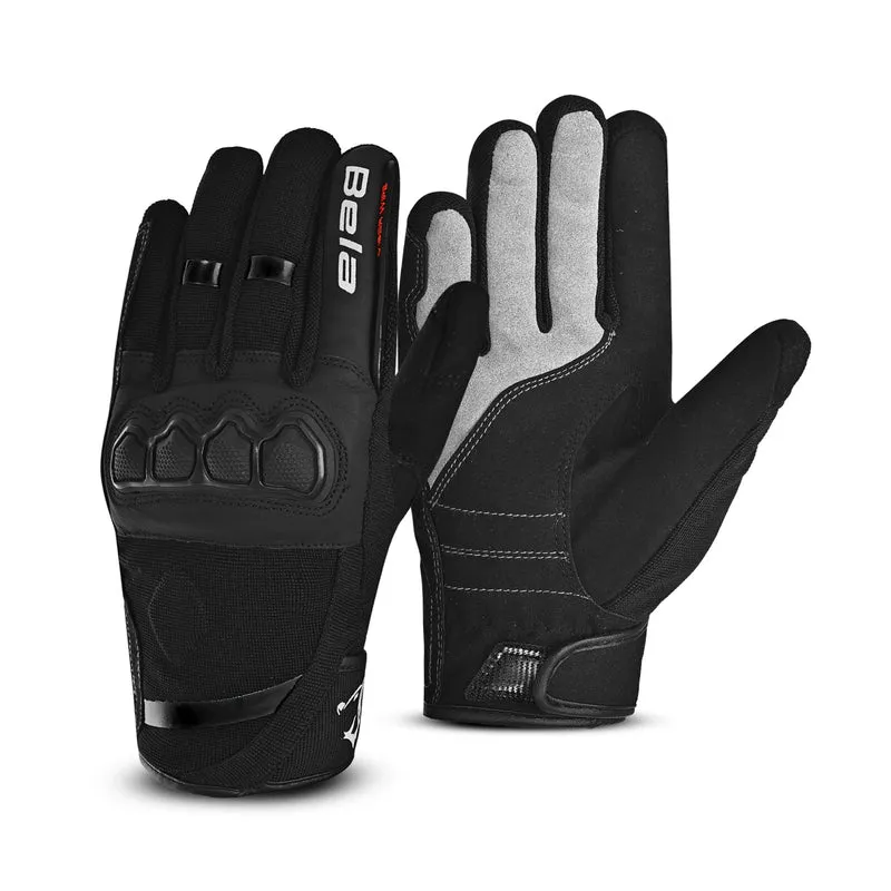 BELA TRACKER WINTER WP GUANTES DE MOTO TEXTIL NEGRO