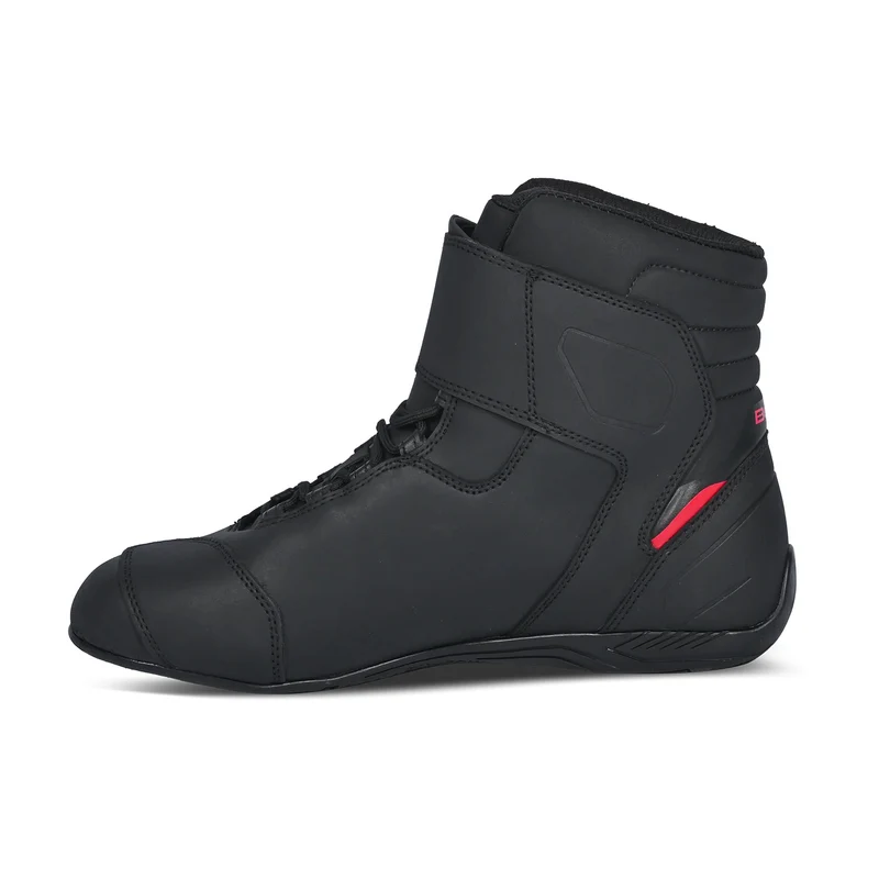 BELA MISSION WP BOTAS DE MOTO HOMBRE NEGRO ROJO