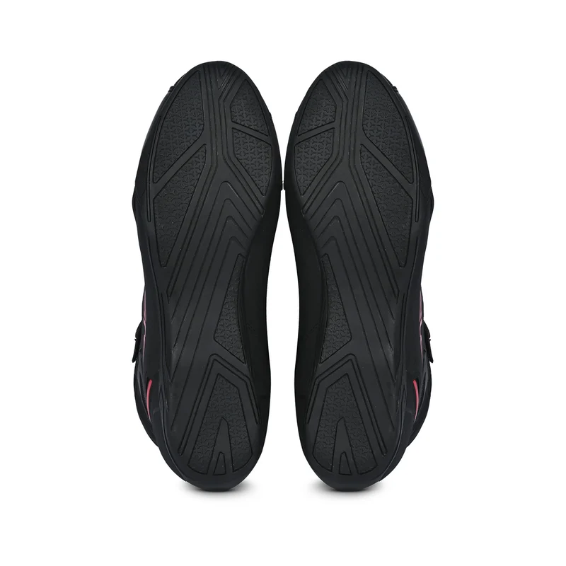 BELA MISSION WP BOTAS DE MOTO HOMBRE NEGRO ROJO