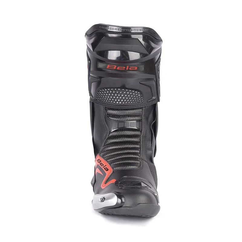 BELA SPEEDO 3.0 BOTAS DE MOTO NEGRO ROJO