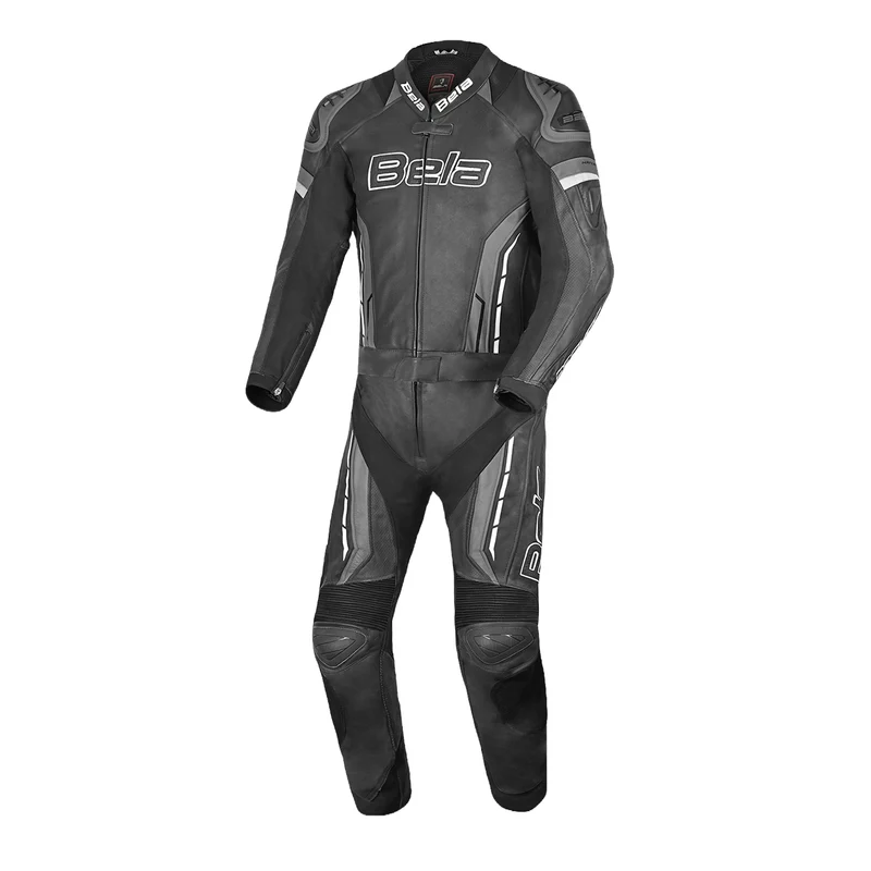 BELA ROCKET MIX KANGROO 2 PC MONO DE MOTO HOMBRE NEGRO ANTRACITA