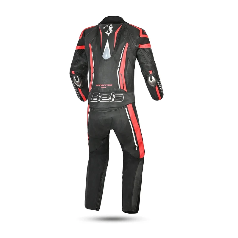 BELA ROCKET MIX KANGROO 2 PC MONO DE MOTO HOMBRE NEGRO ROJO ANTRACITA