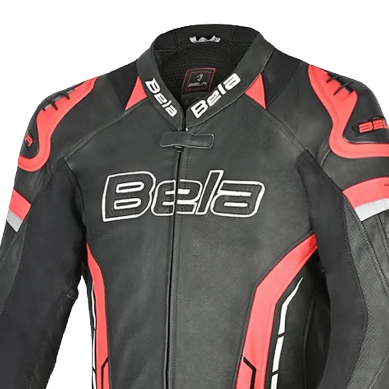 BELA ROCKET MIX KANGROO 2 PC MONO DE MOTO HOMBRE NEGRO ROJO ANTRACITA