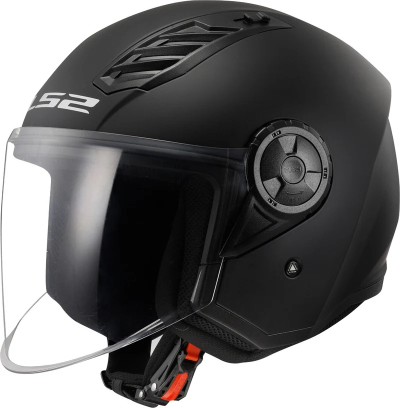 LS2 OF616 AIRFLOW II SOLID MATT BLACK-06