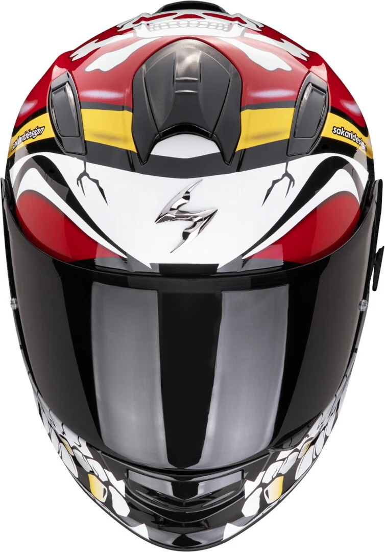 SCORPION CASCOS INTEGRALES EXO 491 PIRATE ROJO