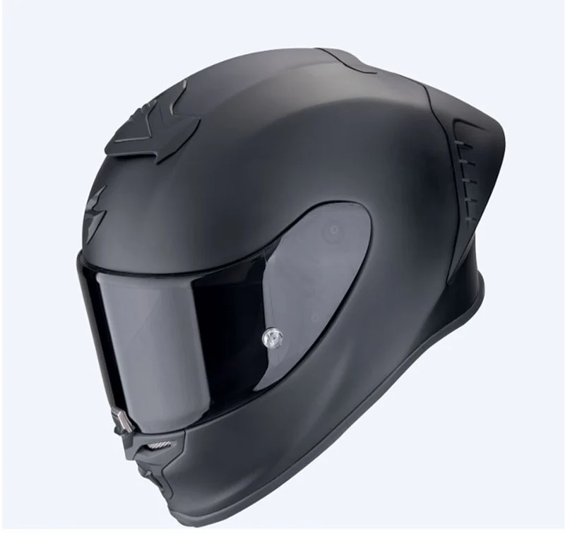 SCORPION EXO-R1 EVO AIR SOLID Integral Casco Negro Mate