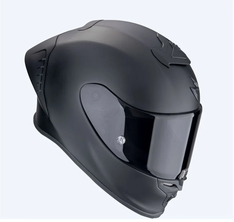 SCORPION EXO-R1 EVO AIR SOLID Integral Casco Negro Mate