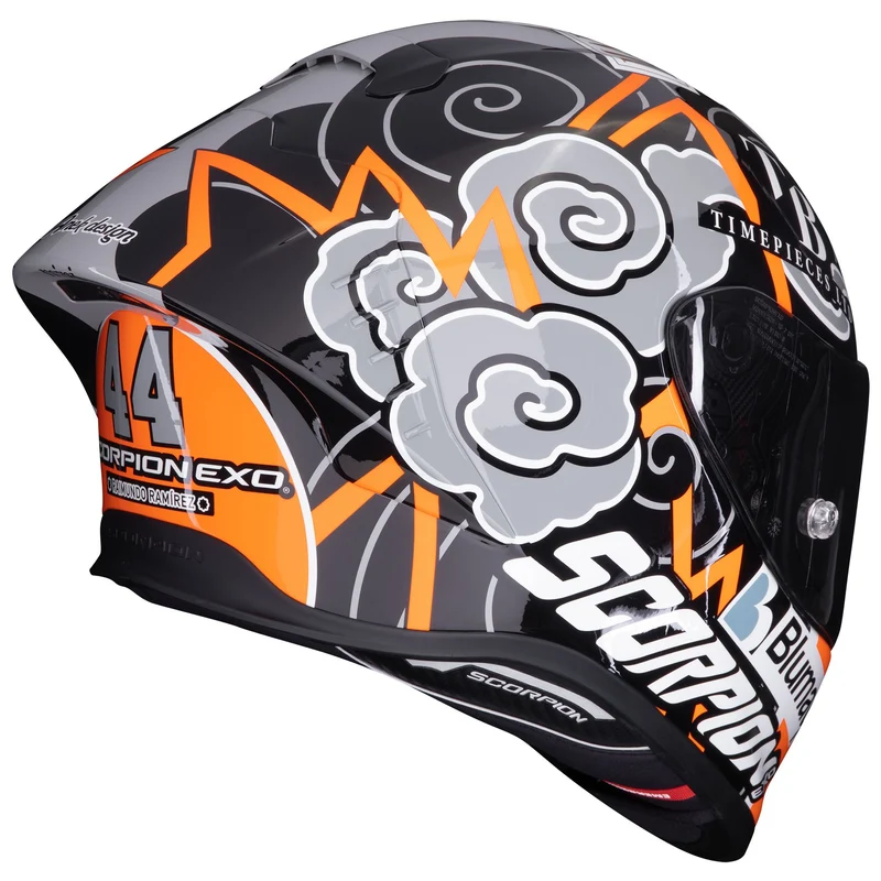 SCORPION EXO-R1 EVO AIR FIM RACING#1 Replica ARON 2024 INTEGRAL CASCO