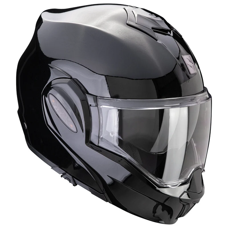 SCORPION Exo-Tech Evo Pro Solid Casco Modular Negro Metálico