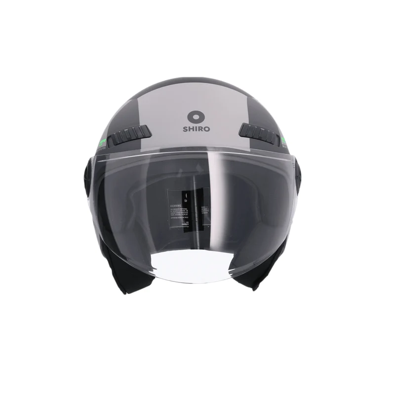 SHIRO CASCO KIOTO KALOS GRIS MATE
