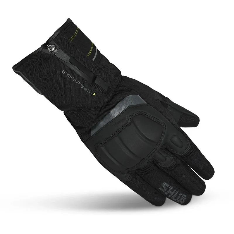 SHUA THERMAL THAW GUANTES DE MOTO NEGRO AMARILLO FLOU