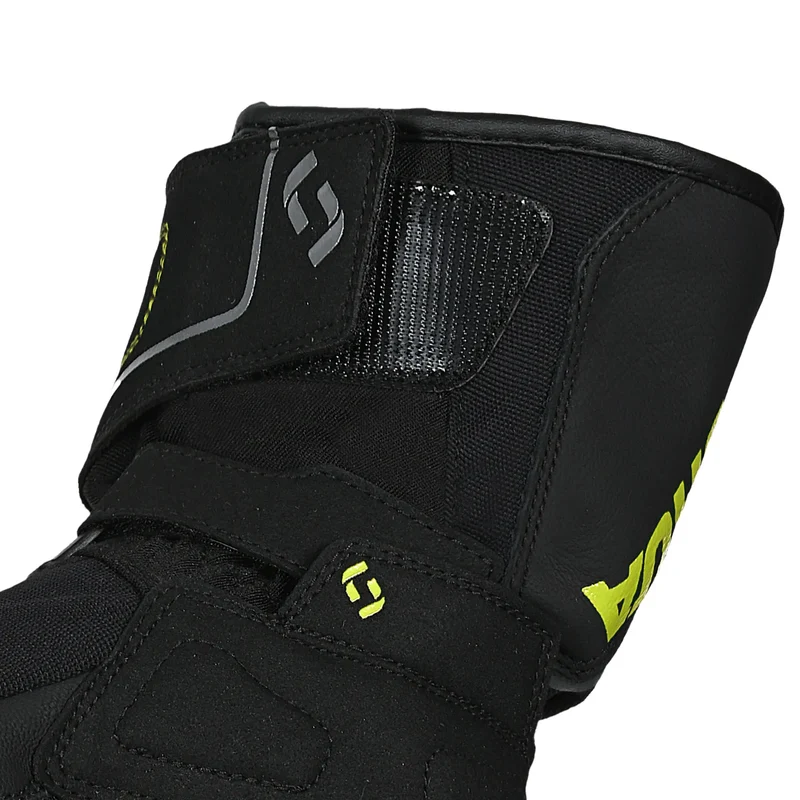 SHUA THERMAL THAW GUANTES DE MOTO NEGRO AMARILLO FLOU