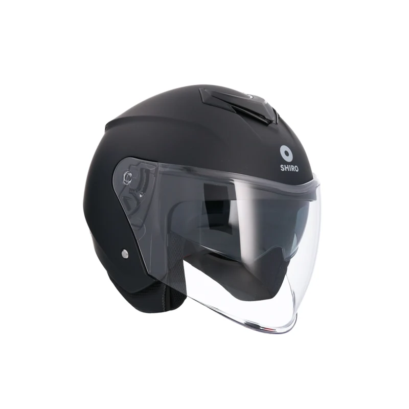 SHIRO CASCO OF852 IBIZA MONOCOLOR GRAFITO MATE