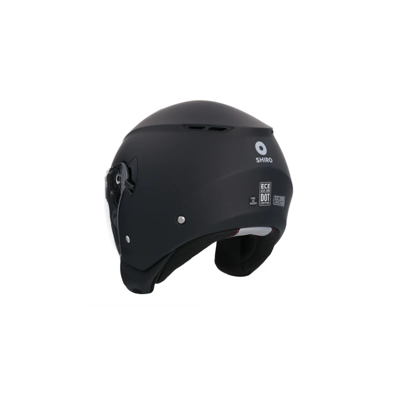 SHIRO CASCO OF852 IBIZA MONOCOLOR GRAFITO MATE