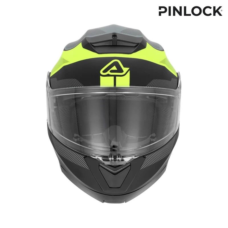 ACERBIS CASCO SEREL 22.06 NEGRO AMARILLO FLOU