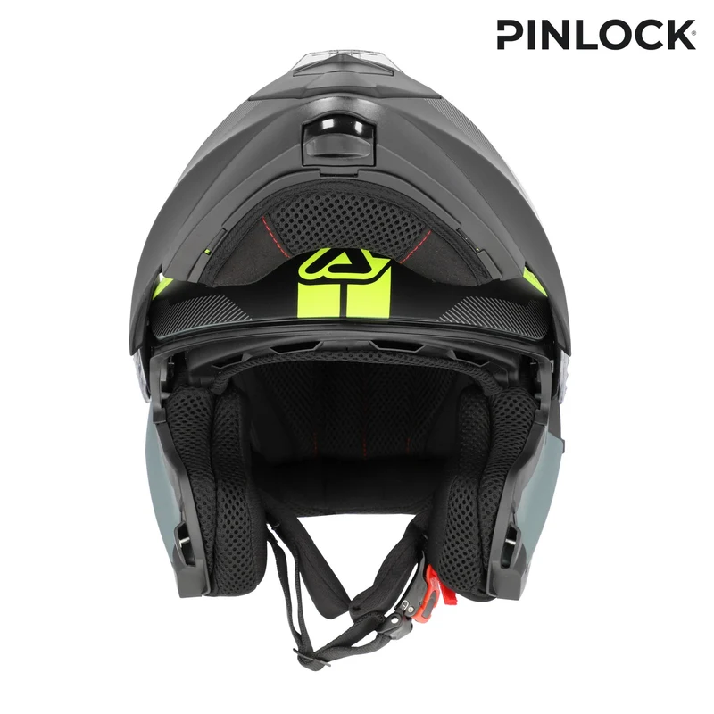 ACERBIS CASCO SEREL 22.06 NEGRO AMARILLO FLOU