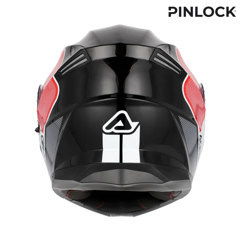 ACERBIS CASCO SEREL 2206 BLANCO ROJO