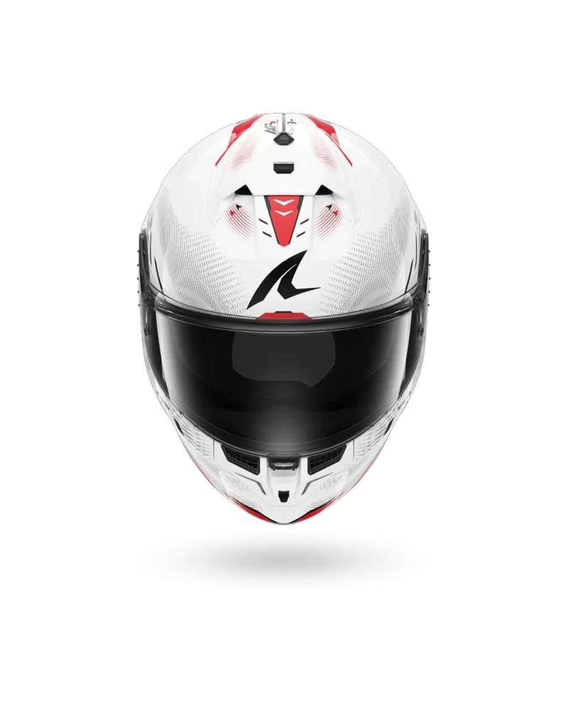 SHARK SKWAL CUP SPEED-TECH Blanco Rojo NEGRO Casco De Moto